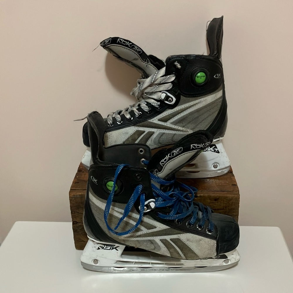 Reebok junior skates size 5.